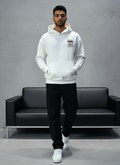 SWEAT CAPUCH WHITE CASABLANCA 7521 - ZG PREMIUM