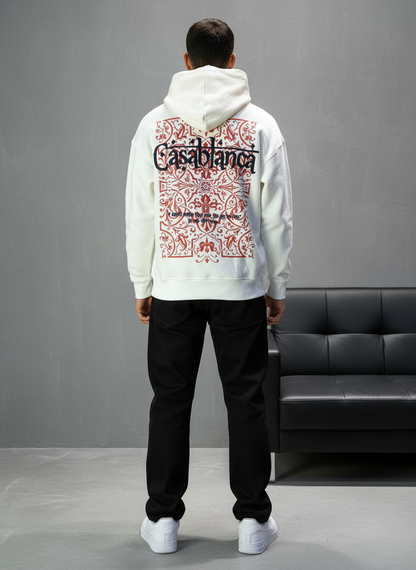 SWEAT CAPUCH WHITE CASABLANCA 7521