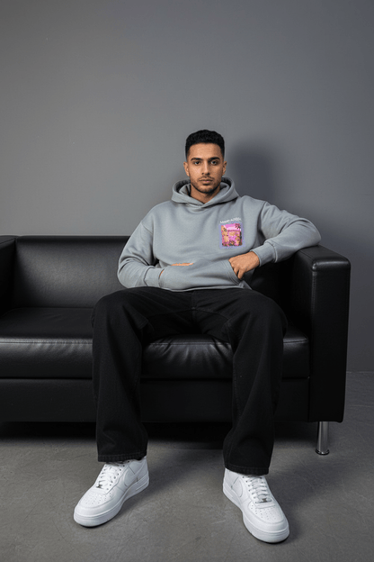 SWEAT A CAPUCH GRIS 7856 - ZG PREMIUM
