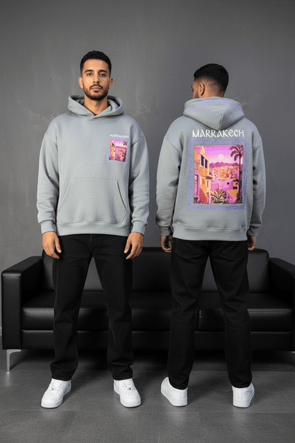 SWEAT A CAPUCH GRIS 7856 - ZG PREMIUM