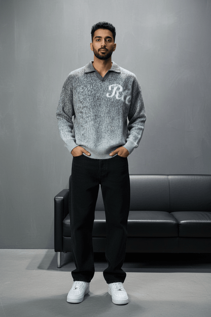 POLO TRICOT GRIS 6001 - ZG PREMIUM