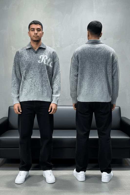 POLO TRICOT GRIS 6001 - ZG PREMIUM