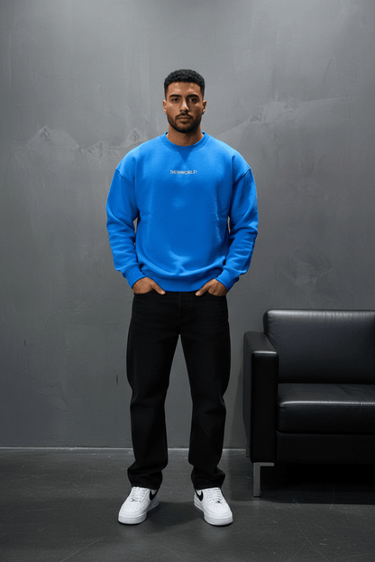 Sweat-shirt Bleu "NEWWORLD" - ZG PREMIUM