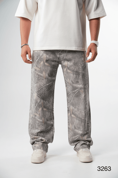 Jean Large Camouflage Gris ES3263 - ZG PREMIUM