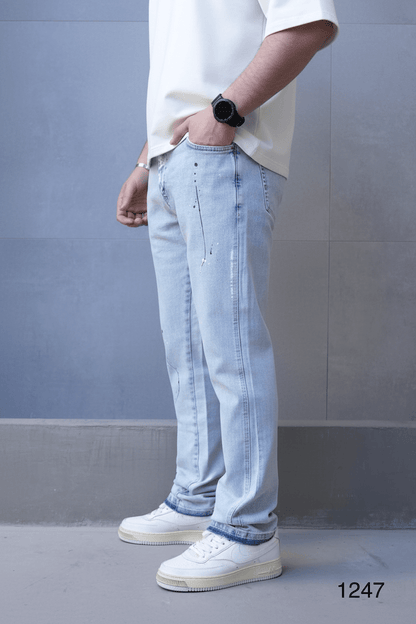 Jeans Large Bleu Très Clair C1247 - ZG PREMIUM