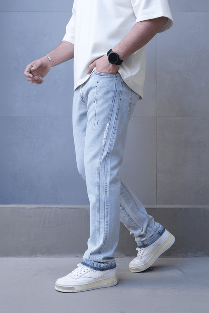 Jeans Large Bleu Très Clair C1247 - ZG PREMIUM