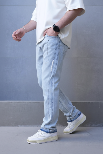 Jeans Large Blue Clair 1247