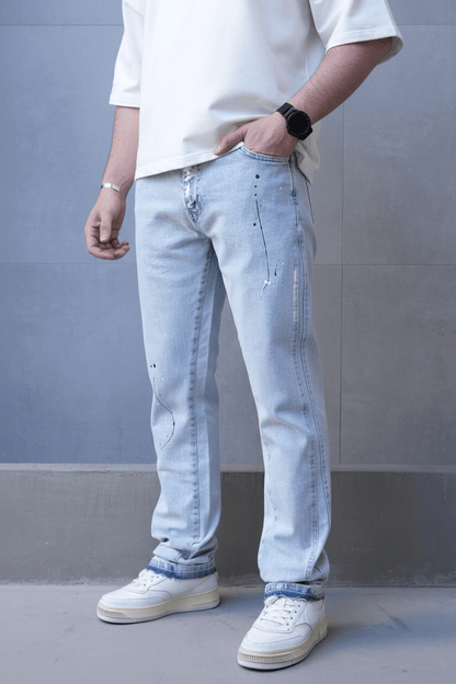 Jeans Large Bleu Très Clair C1247 - ZG PREMIUM