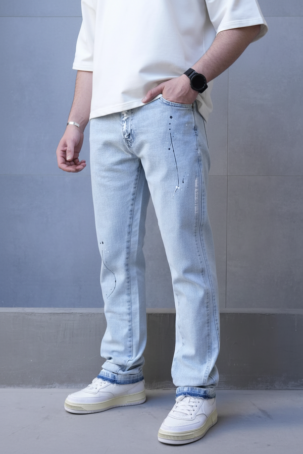 Jeans Large Blue Clair 1247