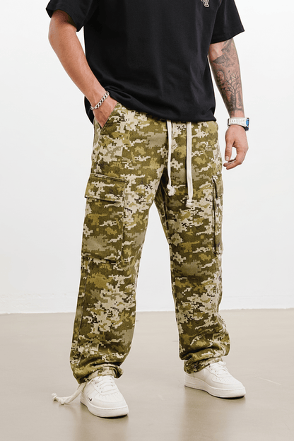 Pantalon Cargo Large Camouflage Numérique ES3173 - ZG PREMIUM