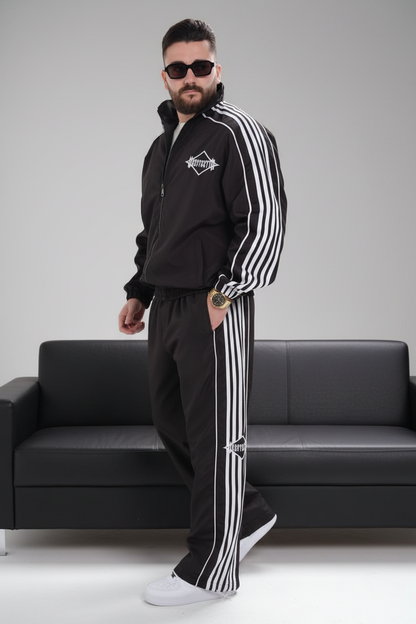 Ensemble survêtement oversize homme noir 259