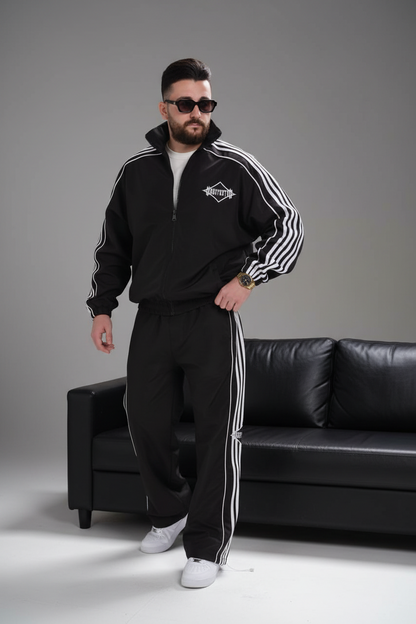 Ensemble survêtement oversize homme noir 259