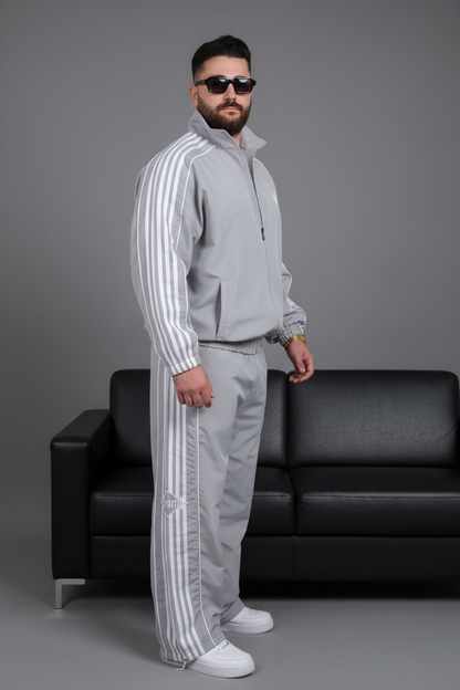 Ensemble survêtement oversize homme gris 259