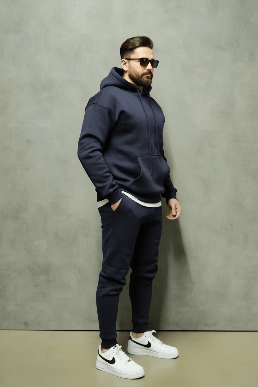 ENSEMBLE CAPUCH NAVY BLUE 6079 - ZG PREMIUM