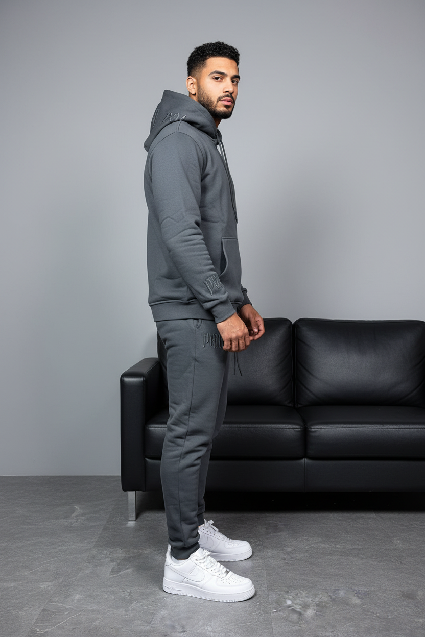 Ensemble jogging homme anthracite 6079