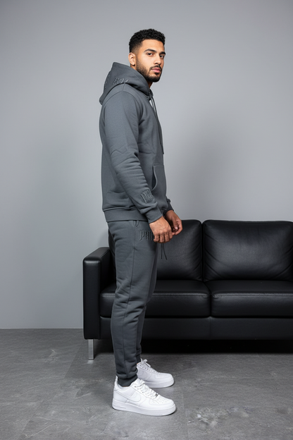 Ensemble jogging homme anthracite 6079