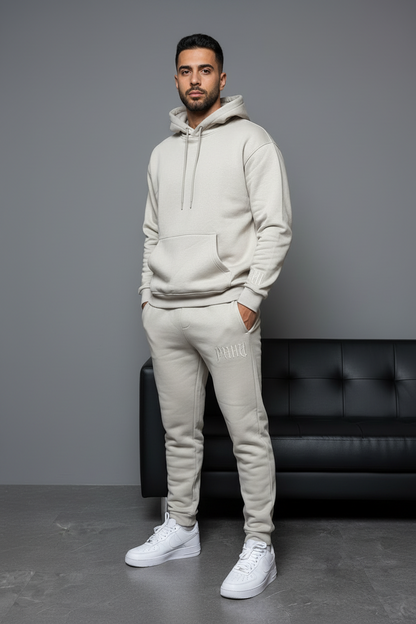 Ensemble jogging homme gris clair 6079