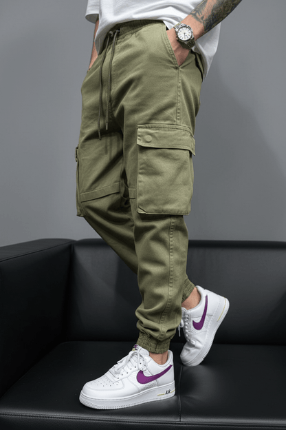 Pantalon Cargo Jogger green 9000 - ZG PREMIUM