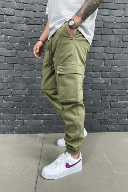 Pantalon Cargo Jogger green 9000 - ZG PREMIUM