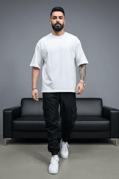 Pantalon Cargo Jogger black 9000 - ZG PREMIUM