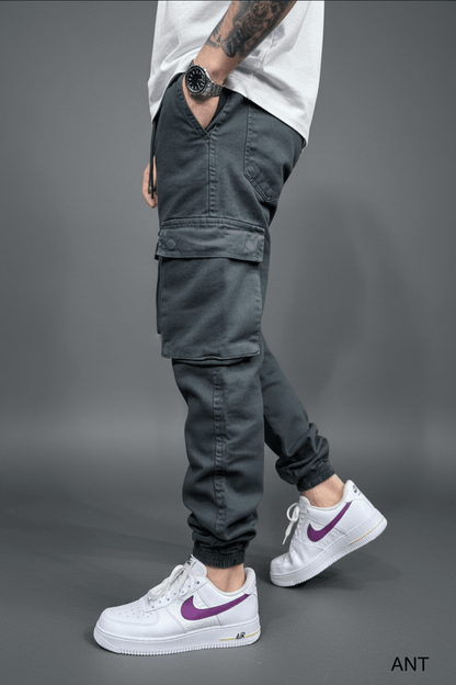 Pantalon Cargo Jogger antracite 9000 - ZG PREMIUM