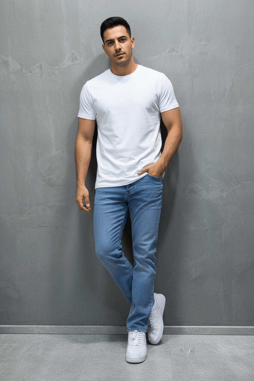 Jeans Homme Bleu Clair 926 - ZG PREMIUM