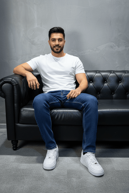 Jeans Homme Bleu Foncé 926 - ZG PREMIUM