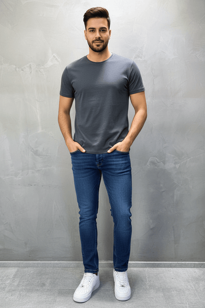 Jeans Homme Bleu Foncé 926 - ZG PREMIUM