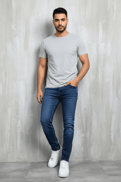 Jeans Homme Bleu Foncé 926 - ZG PREMIUM