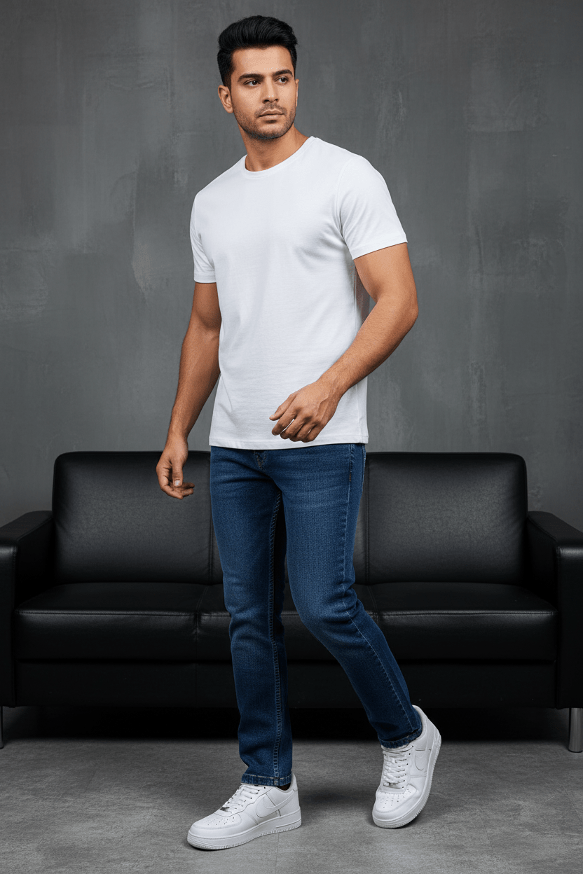 Jeans Homme Bleu Foncé 926 - ZG PREMIUM