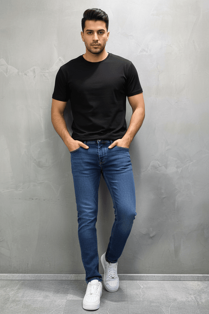 Jeans Homme Bleu Foncé 926 - ZG PREMIUM