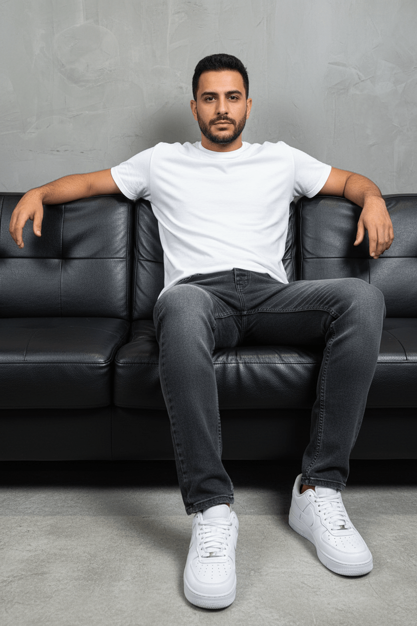 Jeans Homme Gris Foncé 928 - ZG PREMIUM
