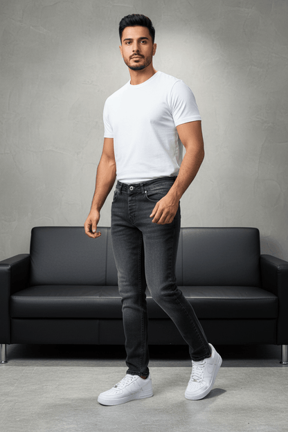 Jeans Homme Gris Foncé 928 - ZG PREMIUM