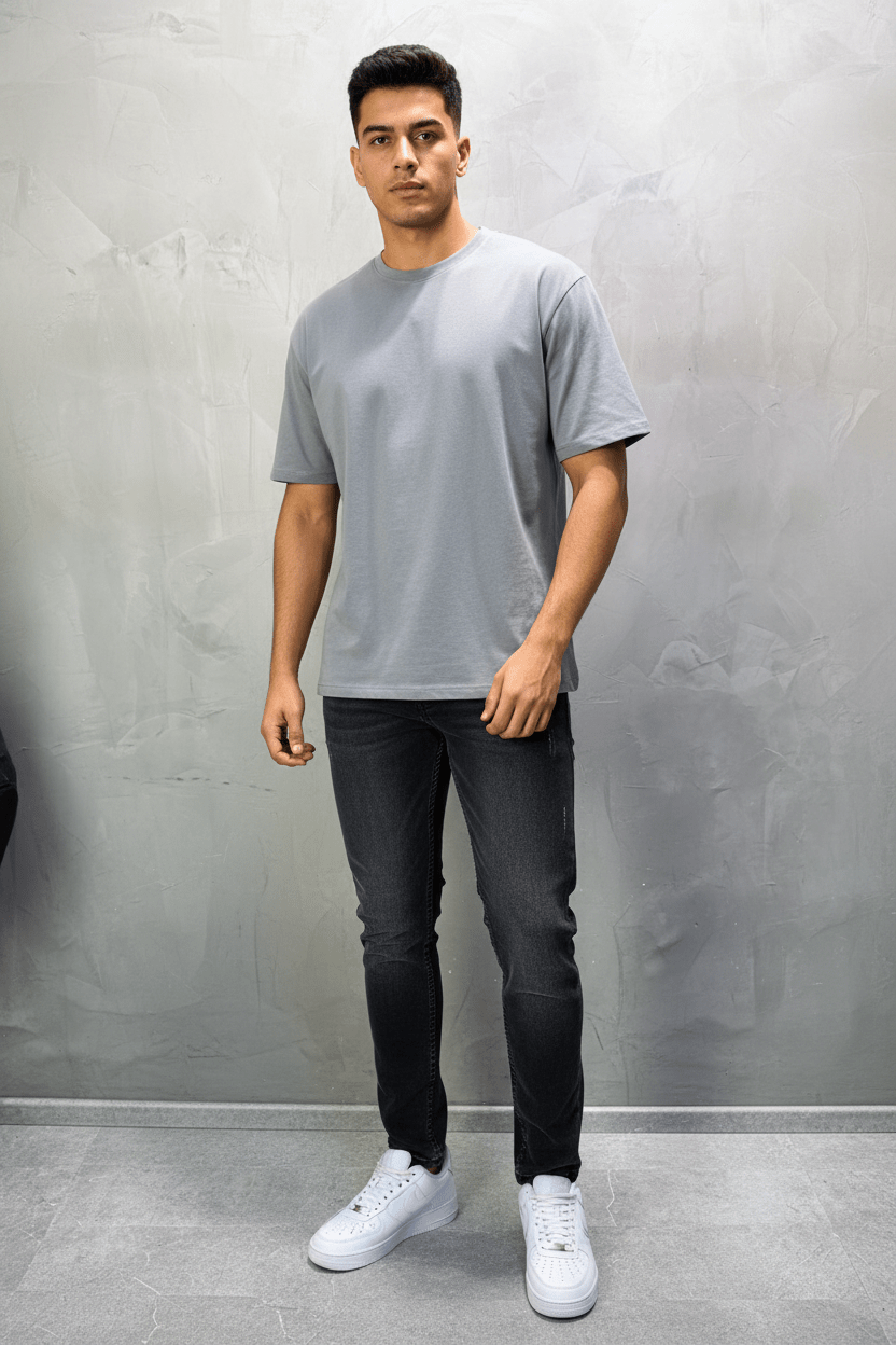Jeans Homme Noir Délavé 929 - ZG PREMIUM