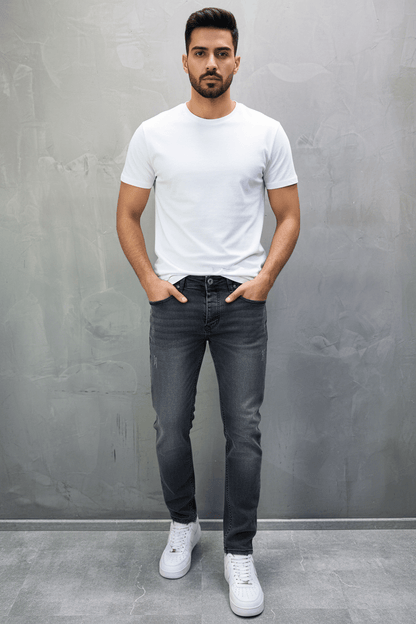 Jeans Homme gris Délavé 929 - ZG PREMIUM