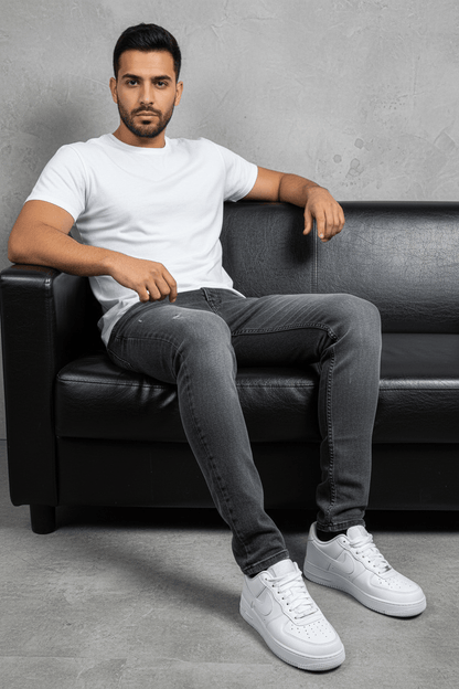Jeans Homme gris Délavé 929 - ZG PREMIUM
