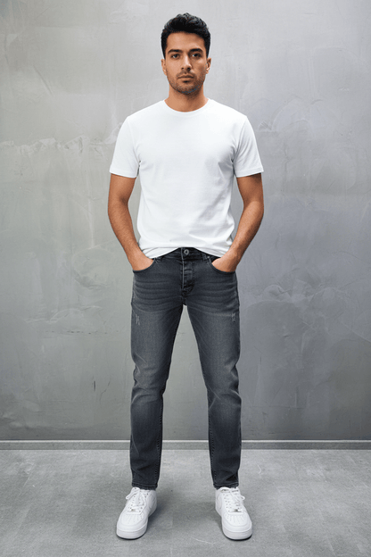 Jeans Homme gris Délavé 929 - ZG PREMIUM