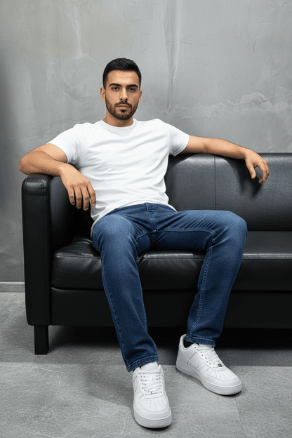 Jean Homme Bleu clére Déchiré 959 - ZG PREMIUM