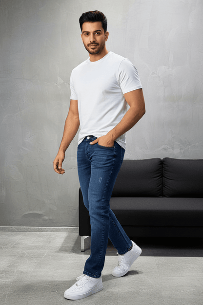 Jean Homme Bleu clére Déchiré 959 - ZG PREMIUM