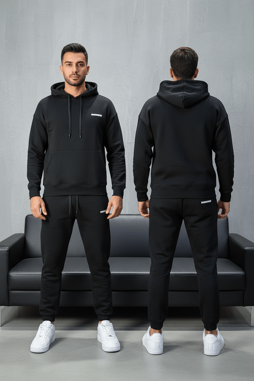 Ensemble Homme Noir 25k326 - ZG PREMIUM