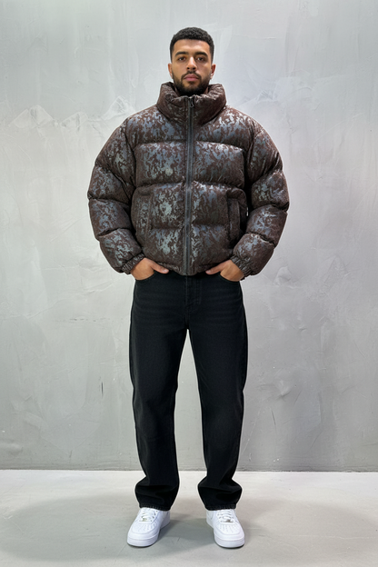 doudoune homme brown