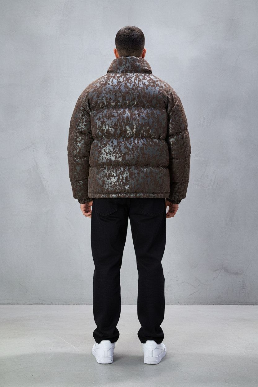 doudoune homme brown