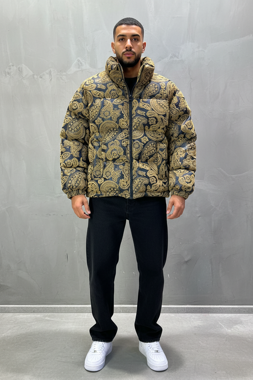 doudoune homme beige