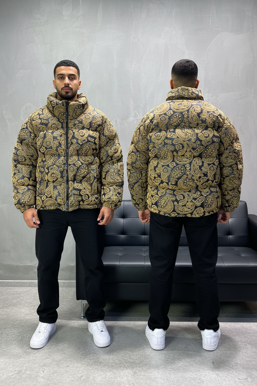 doudoune homme beige