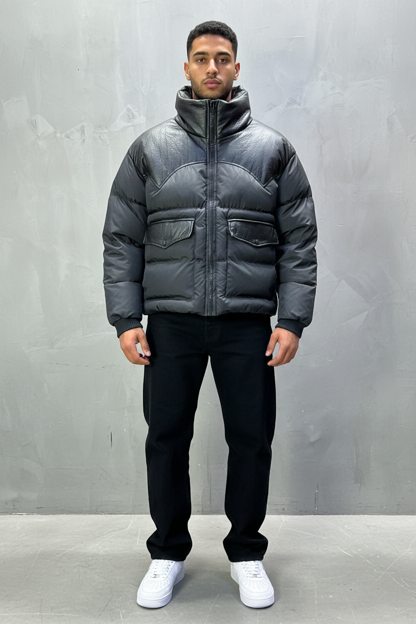 doudoune homme Noir 2509