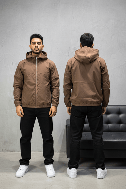 Veste marrakech Coupe - Vent Marron Capuche 2615 - ZG PREMIUM