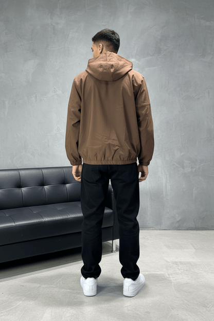 Veste marrakech Coupe - Vent Marron Capuche 2615 - ZG PREMIUM