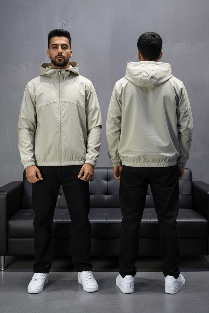 Veste marrakech Coupe - Vent beige Capuche 2615 - ZG PREMIUM