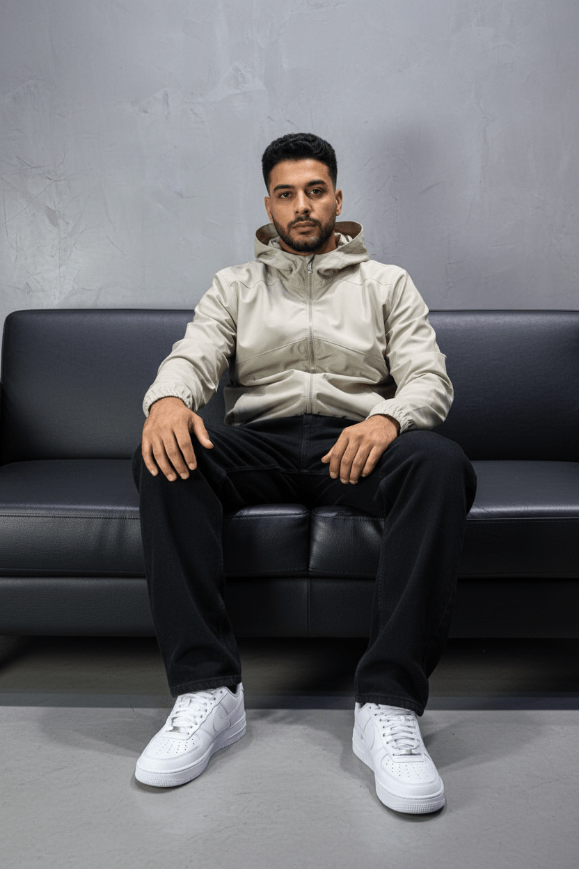 Veste marrakech Coupe - Vent beige Capuche 2615 - ZG PREMIUM