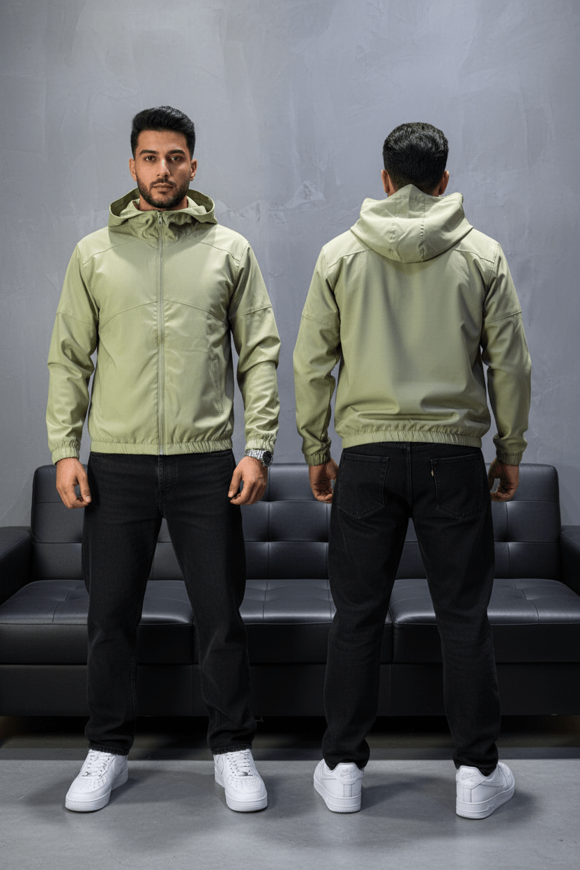 Veste marrakech Coupe - Vent vert Capuche 2615 - ZG PREMIUM